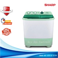 Mesin Cuci 2 Tabung SHARP EST 1070 SJ 10 KG AQUA MAGIC Garansi Resmi Sharp 5 Tahun