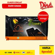 [1kg] Elmer Compound Dark Ghana - Dark Chocolate Bar ghana