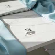 [Jonsunyuer] Earphone Clips Set 2 Pieces Crystal Artificial Design Creative Headphone Accessories fo