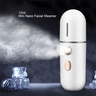 DGHTD CkeyiN 30ml Mini Facial Steamer Sprayer Nano Mister Hydrating Face Mist Spray Bottle Humidifier Spa Skin Care Moisturizing Smart Glasses