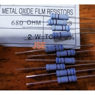2 WATT 680 OHM RESISTOR CONTENTS 10 PCS SEED/