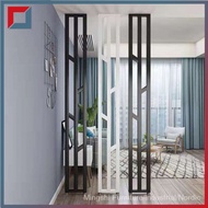 Wrought iron screen wall partition divider simple modern dining room living room office partition decorative wall partition corridor divider partition free punching cover