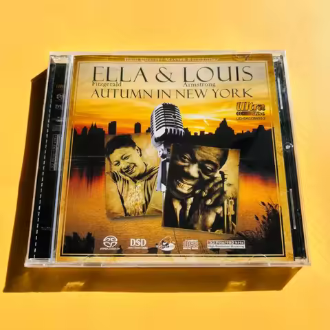Ella Fitzgerald Louis Armstrong Ella & Louis Autumn In New York Jazz Vocal Duet Classic CD Masters B