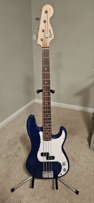 Squier Precision Bass Guitar + Bag