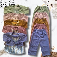 Set Baju Budak Perempuan Murah Girls Fashion Set Baju Seluar Budak Perempuan Baju Muslimah Budak Per