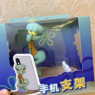SpongeBob SquarePants Series Octopus Mobile Phone Holder Funny Abstract Practical Birthday Gift #G6.