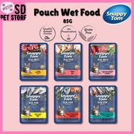 【SD PETSTORE】Snappy Tom Pouch Wet Cat Food Makanan Kucing Basah 85G