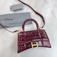 Balenciaga hourglass red bag