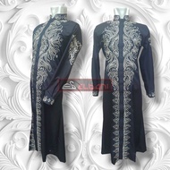 Jubah gamis elbani bordir SHIMAR jubah luaran full bordir depan belakang tangan panjang pria dewasa