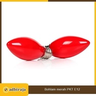 Bohlam Lampu Sembahyang Merah E 12 Kecil