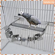 [HohohoMY] Parrot Perch Perch for Macaw, Cockatoo Cacatuas Alba Grinding Claws Adjustable Perch for