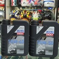 LIQUI MOLY 4T OIL 10W40 & 15W50 STREET SYNTHETIC