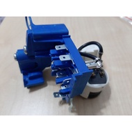 compressor starting relay with overload suitable for samsung, zanussi, electrolux and haier