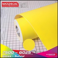 MaxDecal Gloss Sulvur 7500 G025