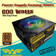 Power Supply Armaggeddon 300FX Voltron Bronze 80+ 80 Plus Pure Power 300Watt Max Power / Peak 600 Wa