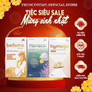 (COMBO BỘ 3) Sắt BEFOMA + Canxi MENACAL + DHA HYMEGA Bổ Sung Sắt - Canxi - DHA Vitamin Cho Mẹ Bầu Và