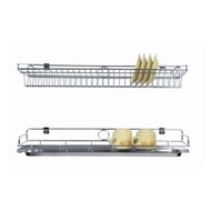 22" /26"Stainless Steel Double Dish Rack(Wall)