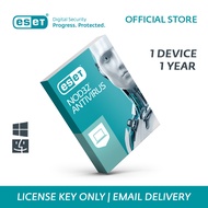 ESET NOD32 Antivirus | 1 Device 1 Year | For Windows/Mac | Fast & Light | For Gamers and Everyday Us