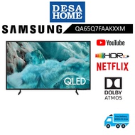 (FREE DELIVERY WITHIN KL/PJ) "SAMSUNG QA65Q7FAAKXXM  65 QLED 4K AI SMART TV