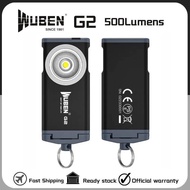 WUBEN G2 Type-C Rechargeable Keychain Light 500Lumens Beam Distance 47Meters Built in battery Magnet