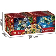 ตัวต่อ ชุด 8 กล่อง นินจา นินจาโก (รวมร่างได้) SX NINJAGO 634 PCS 2042