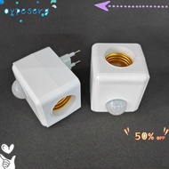 OYPESERG12 Screw Cap Socket, Human Induction Wall Plug Light Bulb Holder, Home Smart time-delay E27 