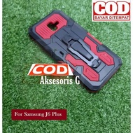Samsung Galaxy J4 Plus J6Plus / J4+ J6 + Ples J6+ Hard Case Belt Clip Leather Robot Transformer Phan