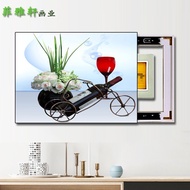 Meter Box Decorative Painting Modern Minimalist Living Room Hanging Brake Decorative Cover Box Push-Pull Mural Hole-Free/Meter Box Decorative Painting / Meter Box Decorative Cover