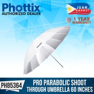Phottix Para Pro Parabolic Shoot Through Umbrella 152cm or 60 Inches