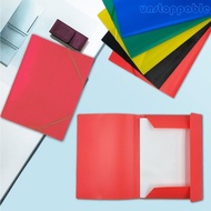 Un* 10 pcs File Folder with Elastic Band for Documents & Mail