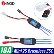 9IMOD RC 18A Brushless ESC 2S Electric Speed Controller Compatible With Kyosho Tamiya Wltoys K989 1/