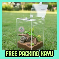 Decide Acrylic Clear Animal Cage Enclosure Arboreal Reptiles Tarantula Snake Snake Gecko Gecko Size 