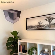 [FREG] Optical Illusion Wall Art – 3D Corner Wall Decal – Impossible Corners Inspired Peel And Sti R