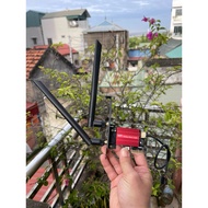 Intel ac7260 PCIe wifi 5 set. Band 2.4 & 5Ghz, speed 1200Mbps, built-in bluetooth. With heatsink