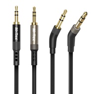 Mr Rex 2.5mm to 3.5mm Audio Aux Cable [2-Pack, 5ft Nylon Braided Cover+5ft TPE Cover], Headphone Rep