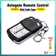 High Quality 5326 330mhz Autogate Replacement Switch Remote Control Key 433mhz