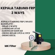 3-Way FRP Tube Head 3-Way Valve Water Filter/