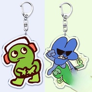 Cute Game BFDI BFB Keychains for Accessories Bag Bfdi Teardrop Sketchpad Two Four X Key Chain Ring G