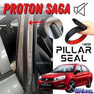 PROTON SAGA Car Door Middle B Pillar Door Rubber Seal Strip Soundproof Dustproof Adhesive Getah Pint