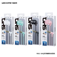 WEKOME WK DESIGN SHQ SERIES YB02 Wired Sleep Earphone For Lightning / Type C / AUX 3.5mm Handsfree S