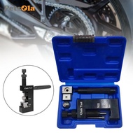 [PETSOLA] Chain Breaker Tool Set for 520 525 530 O Ring Chains Chain Tool Riveting