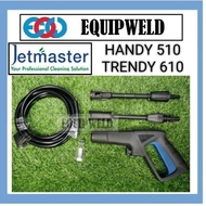 ACCESORRIES - JETMASTER TRIGGER GUN HANDLE / EXTENSION + MULTI LANCE / 5M HOSE / WATER FILTER FOR HA