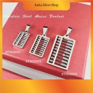 316 Stainless Steel Abacus Pendant | Loket Sempoa Stainless Steel 316 |