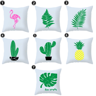 Shafiyyah.Sarban Sarung Bantal Sofa 40x40 Quotes Motif ( Variasi Putih )