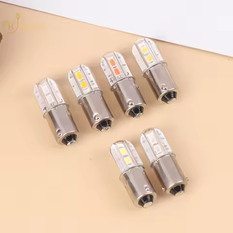 BA9S Led Bulb 6V Upgrade Bulbs 4LED Lamp Replacement For Flashlight Headlight Motor Bicycle Lighting