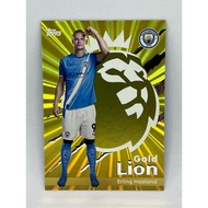 Topps 2025 Football Card-2026 Chrome Gold Lion Erling Haaland