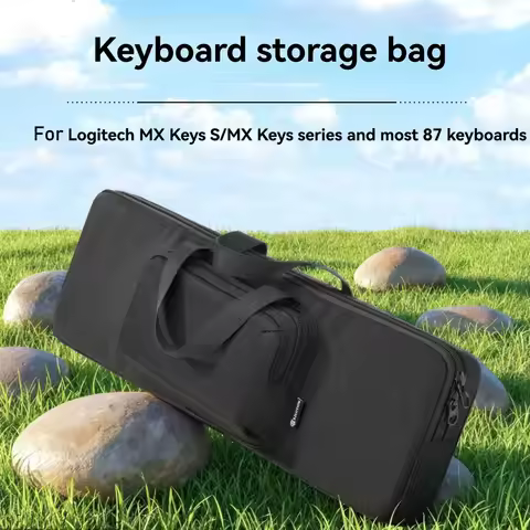 Keyboard Storage Bag Protective Travel for Logitech MX Keys S/MX Keys Wireless Office Computer Keybo