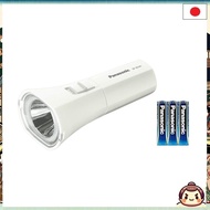 [From Japan] Panasonic waterproof LED flashlight with EVOLTA NEO batteries BF-BG44K-W.