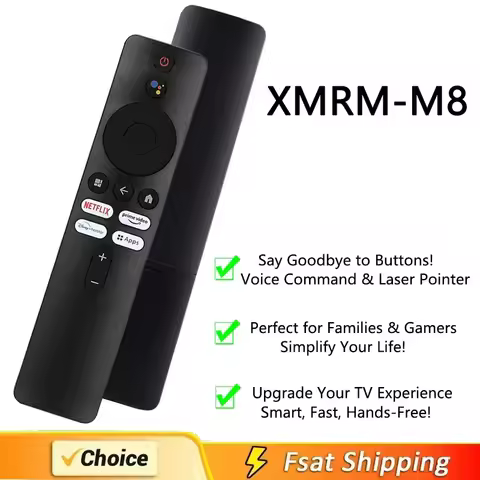 XMRM-M8 Voice Replacement Remote Control for Xiaomi Mi TV 5A Series Bluetooth Voice XMRMM8 Remote Co
