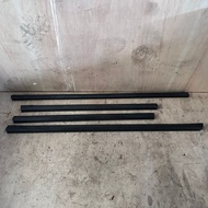 HONDA JAZZ FIT GE6 GE8 Outside Window Moulding Outer Door Glass Moulding Rubber IMPORTED FROM JAPAN 